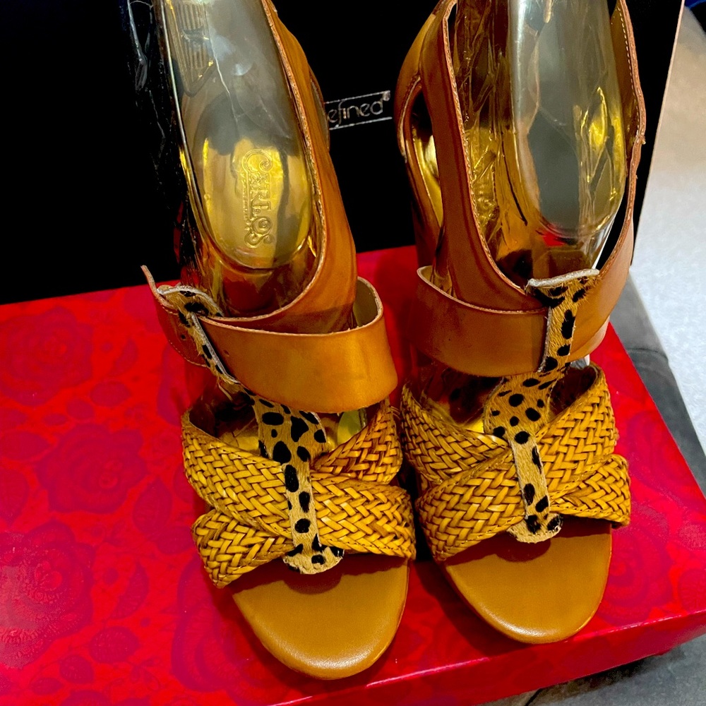 Carlos by Carlos Santana wedge sandals